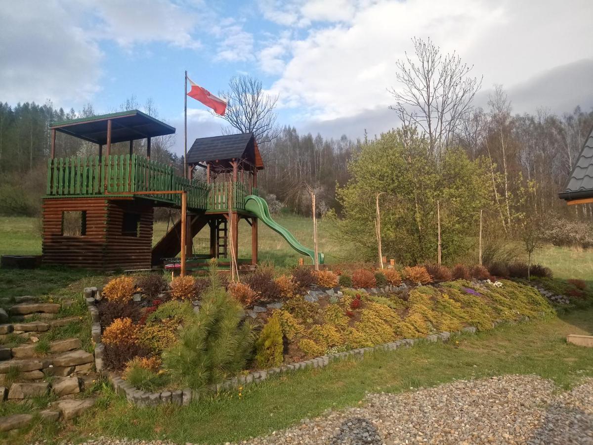 Domek Na Skarpie Zubrzyca Dolna ภายนอก รูปภาพ