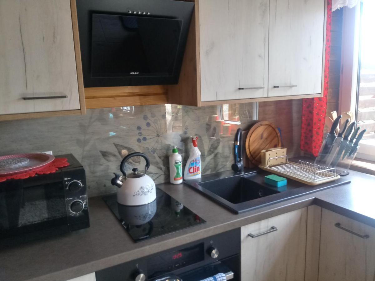 Domek Na Skarpie Zubrzyca Dolna ภายนอก รูปภาพ