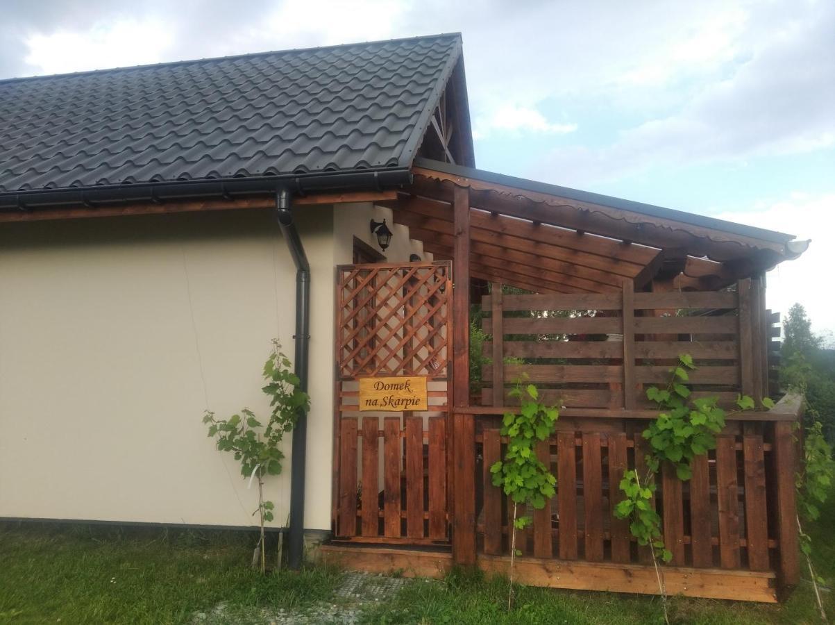 Domek Na Skarpie Zubrzyca Dolna ภายนอก รูปภาพ